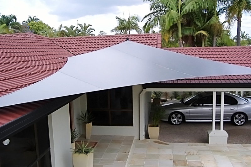 waterproof shade sails for entry