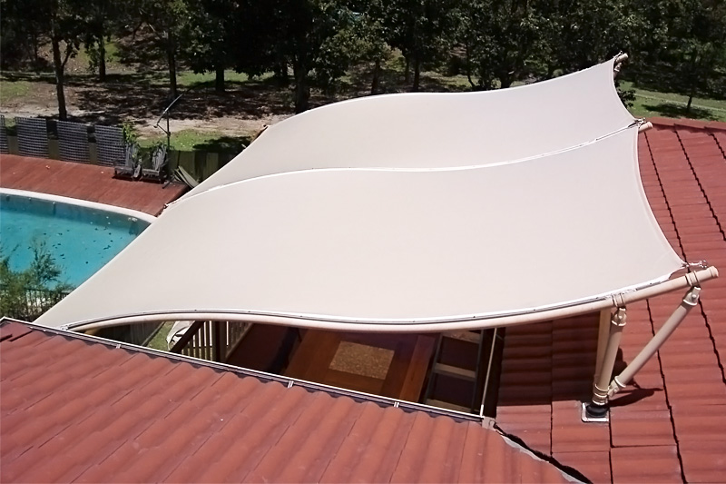 pvc shade sails for home