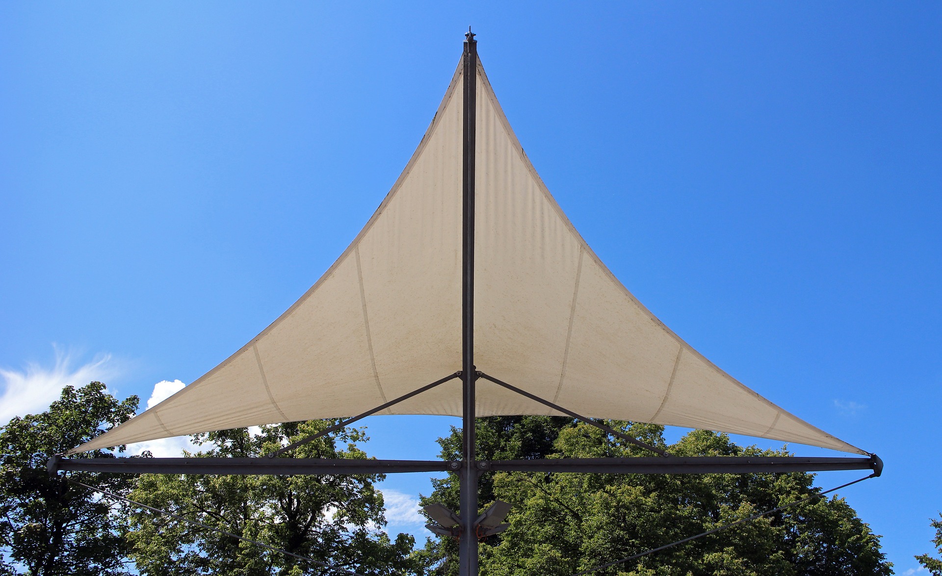 triangular shade sail